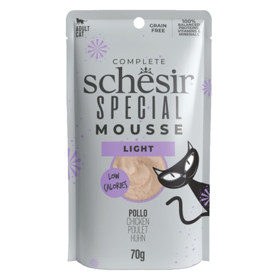 E-shop SCHESIR Special Mousse Light kapsička pre mačky kura 70 g