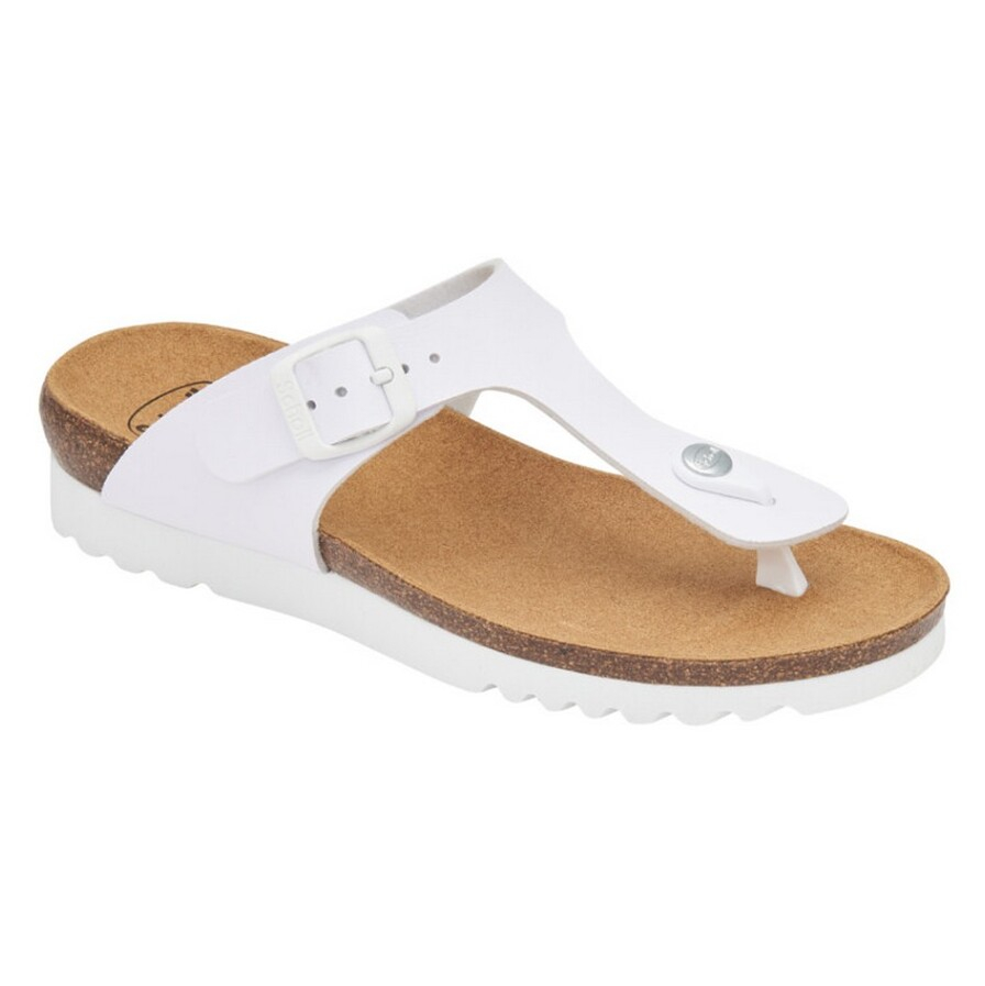 SCHOLL Boa vista flip-flop dámske žabky biele, Veľkosť obuvi: 39