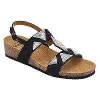 SCHOLL Dubai dámske sandále čierne, Veľkosť obuvi: 36