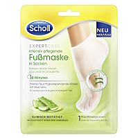 SCHOLL Expert Care Vyživujúca maska ​​na nohy s Aloe vera 1 pár