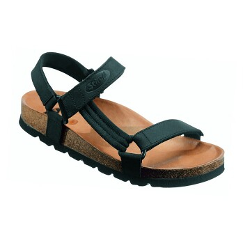 SCHOLL Heaven ad unisex sandále čierne, Veľkosť obuvi: 38