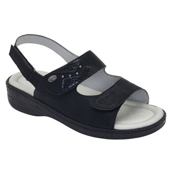 SCHOLL Marinella dámske sandále čierne, Veľkosť obuvi: 39
