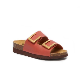 SCHOLL Monterey 2 straps dámske šľapky tehlové 1 pár, Veľkosť obuvi: 37 (Dámska ortopedická obuv) - obrázok 2/4