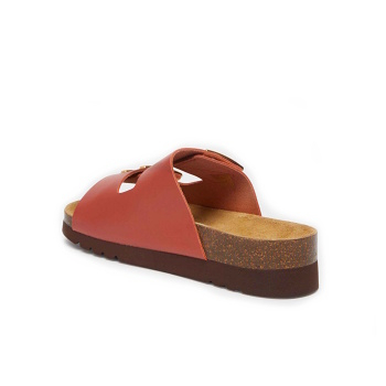 SCHOLL Monterey 2 straps dámske šľapky tehlové 1 pár, Veľkosť obuvi: 37 (Dámska ortopedická obuv) - obrázok 4/4
