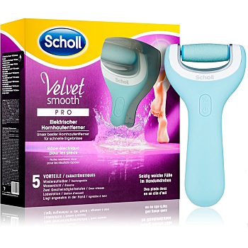 SCHOLL Velvet Smooth Pro Elektrický pilník na chodidlá (Elektrické pilníky a brúsky na nechty) - Elektrické