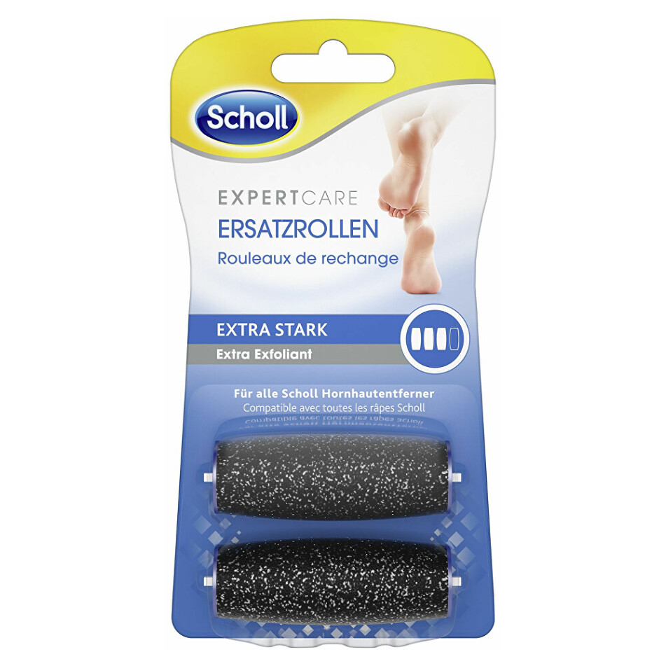 SCHOLL Velvet smooth rotačná hlavica extra drsná 2 kusy