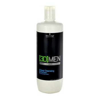 SCHWARZKOPF 3DMEN Deep Cleansing Shampoo Hĺbkovo čistiaci šampón pre mužov 1000 ml