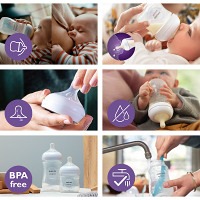 PHILIPS AVENT Fľaša Natural Response 260 ml, 1 m+, koala