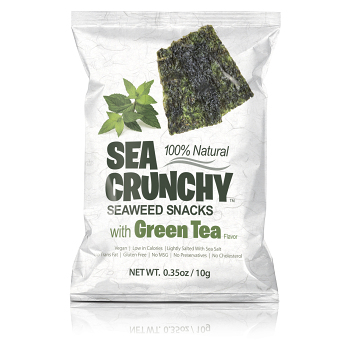 ALLNATURE Sea crunchy snack so zeleným čajom 10 g