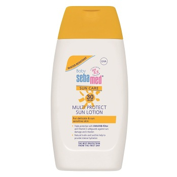 SEBAMED Detské opaľovacie mlieko SPF 30  200 ml (Opaľovacie krémy) - Vodeodolné