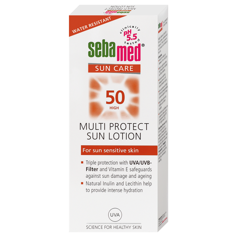 SEBAMED Opaľovacie mieko SPF 50 150 ml