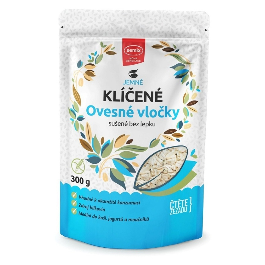 SEMIX Jemné klíčené ovsené vločky bez lepku 300 g