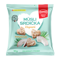 SEMIX Müsli srdiečka chrumkavá kokosová 50 g