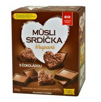 SEMIX Müsli srdiečka chrumkavé s čokoládou 150 g