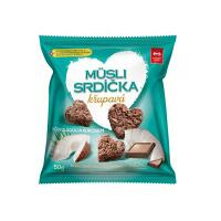 SEMIX Müsli srdiečka chrumkavé s čokoládou a kokosom 50 g