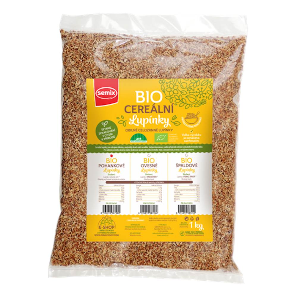 E-shop SEMIX BIO Pohánkové lupienky 1000g
