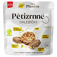 SEMIX Pro planetu päťzrnné chlebíčky 150 g