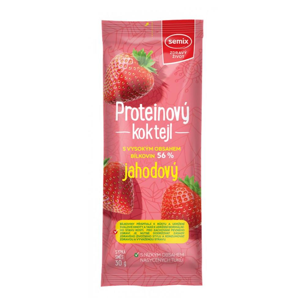 E-shop SEMIX Proteínový koktail jahoda 30 g