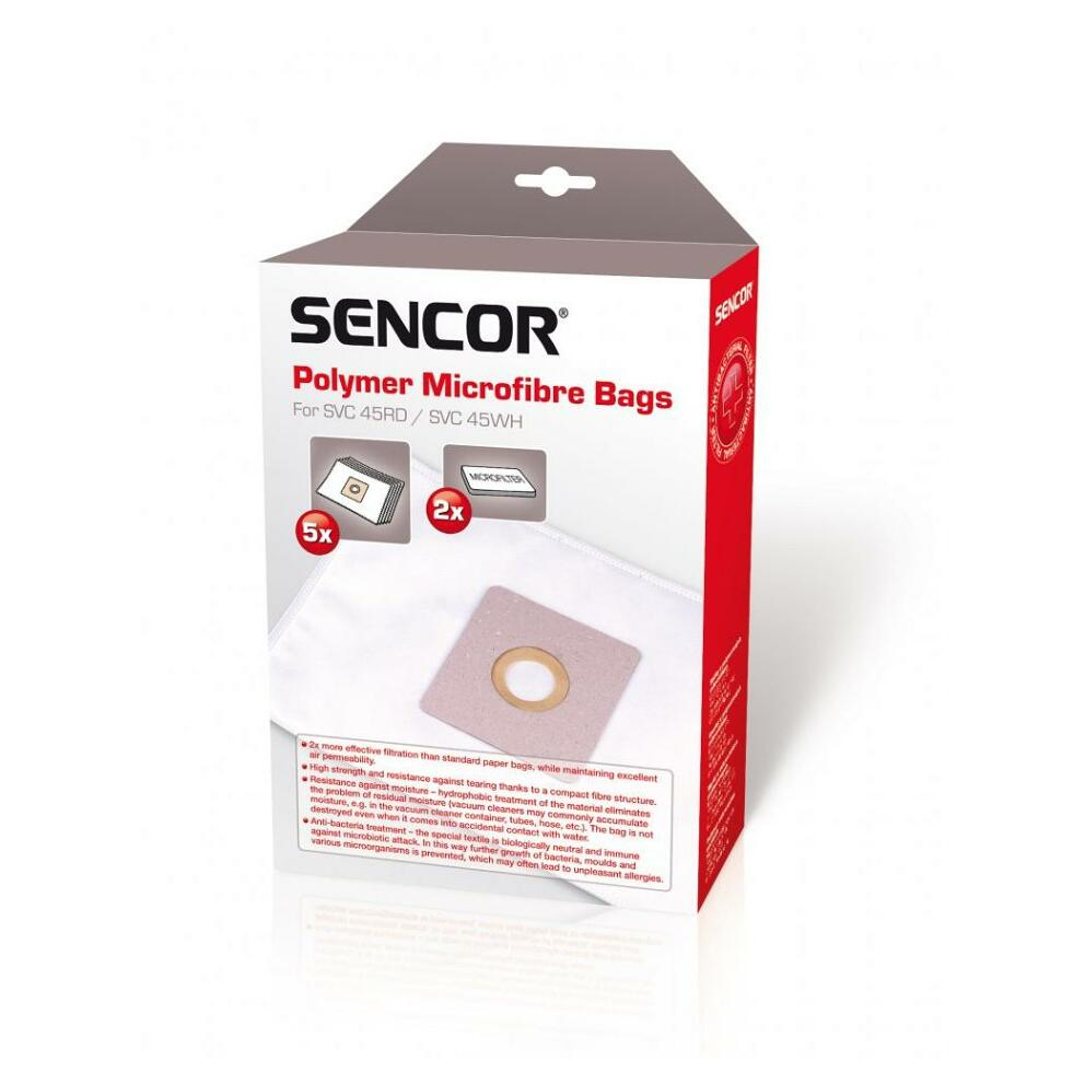 E-shop SENCOR VRECKO MICRO SVC 45RD/WH 5KS
