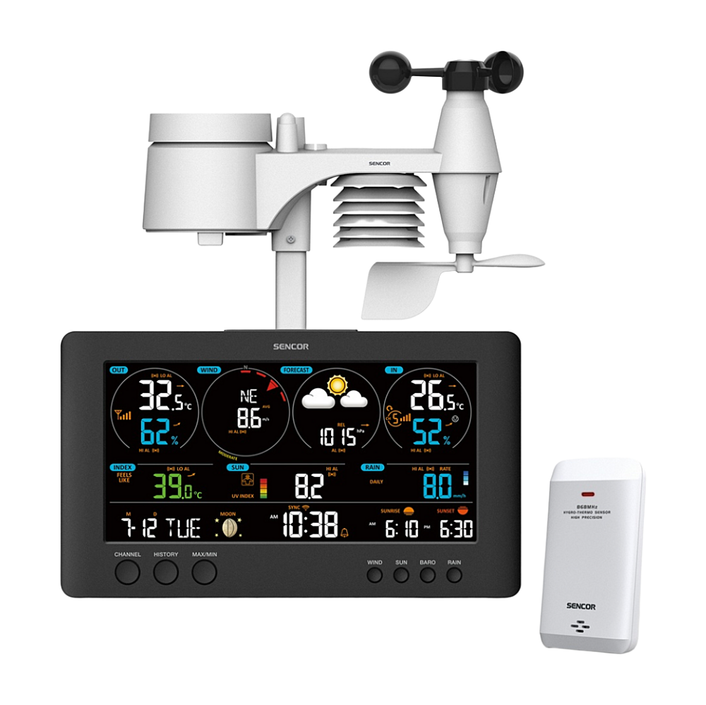 SENCOR SWS 12500 WiFi profesionálna meteostanica
