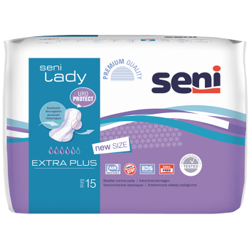 SENI Lady Extra Plus 15 ks inkontinenčné vložky