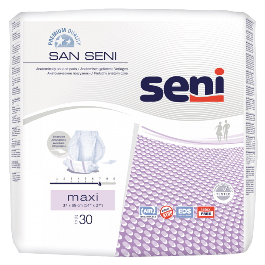 E-shop Inkontinenčné vložné plienka San Seni Maxi 30ks