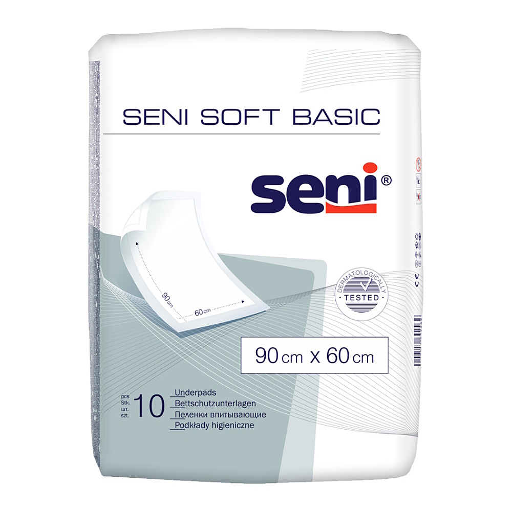 E-shop Podložky absorpčné Seni Soft 90x60cm 10ks
