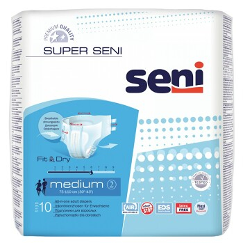 Inkontinenčné plienkové nohavičky Super Seni Air Medium / 10ks