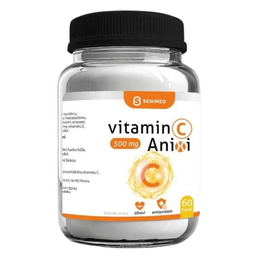 SENIMED Anixi vitamín C 500 mg 60 kapsúl