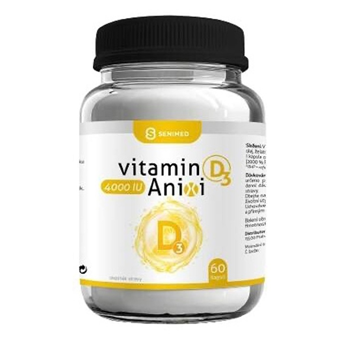 SENIMED Anixi vitamín D3 4000IU 60 kapsúl
