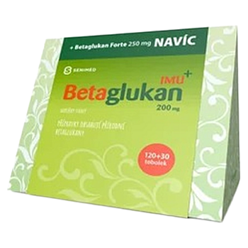 SENIMED Betaglukan IMU+ 120 kapsúl + Betaglukan forte 30 kapsúl NAVYŠE (Prírodné betaglukany) - Prírodné, Viaczložkové