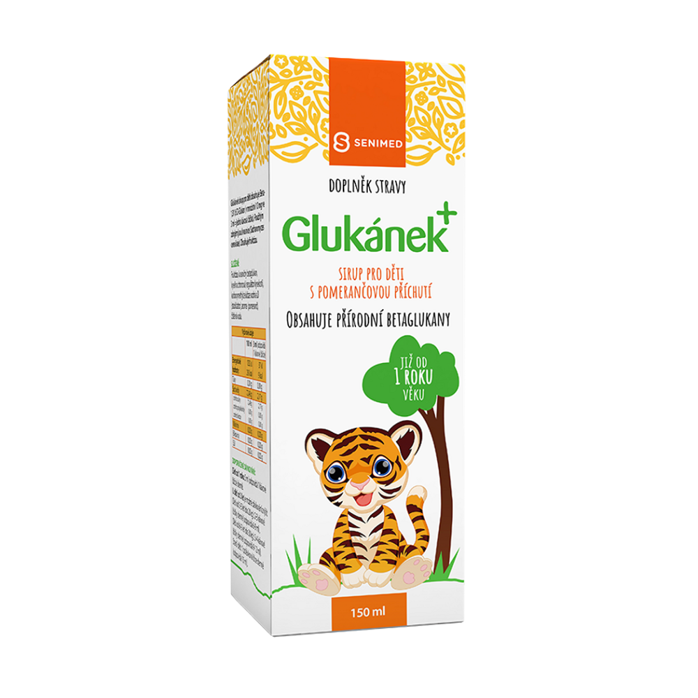 E-shop SENIMED Glukánek sirup pre deti 150 ml