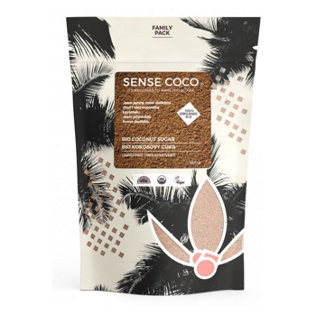 SENSE COCO Kokosový cukor family pack BIO 1000 g