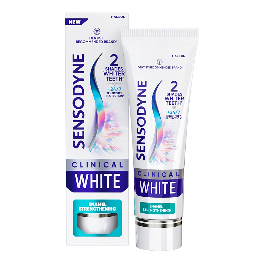 SENSODYNE Clinical white enamel zubná pasta 75 ml