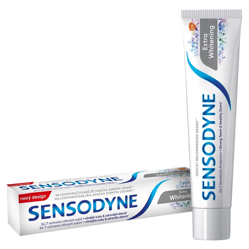 SENSODYNE Extra Whitening zubná pasta 75 ml kúpite na Mojalekaren.sk