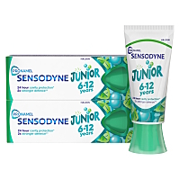 SENSODYNE Junior zubná pasta pre deti 6-12 rokov 2 x 50 ml