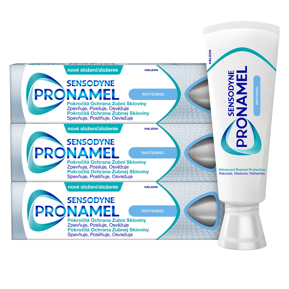 SENSODYNE Pronamel Whitening zubná pasta 3 x 75 ml