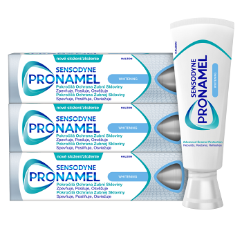 SENSODYNE Pronamel Whitening Zubná pasta 3 x 75 ml (Bieliace zubné pasty) - Bieliace