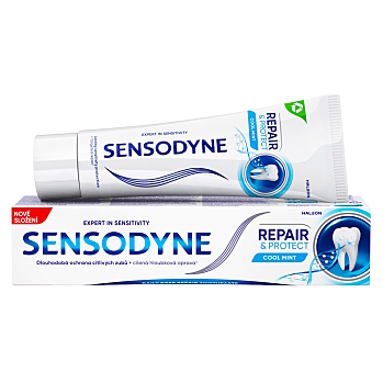 SENSODYNE zubná pasta Repair & Protect 75 ml (Zubné pasty na citlivé zuby a ďasná) - Upokojujúci, Ochranný, Klasické, Ošetrujúci
