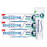 SENSODYNE Zubná pasta Repair&Protect Extra Fresh s fluoridom 3 x 75 ml