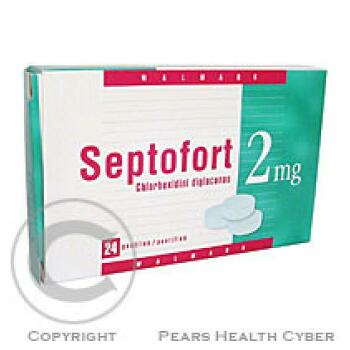 SEPTOFORT 2 mg 24 tvrdých pastiliek