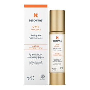 SESDERMA C-VIT Radiance rozjasňujúci fluid 50 ml (Pleťová séra a emulzie)