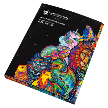 UNIDRAGON Súprava na montáž puzzle (Vkladačky, spojovačky a puzzle) - Skladacia