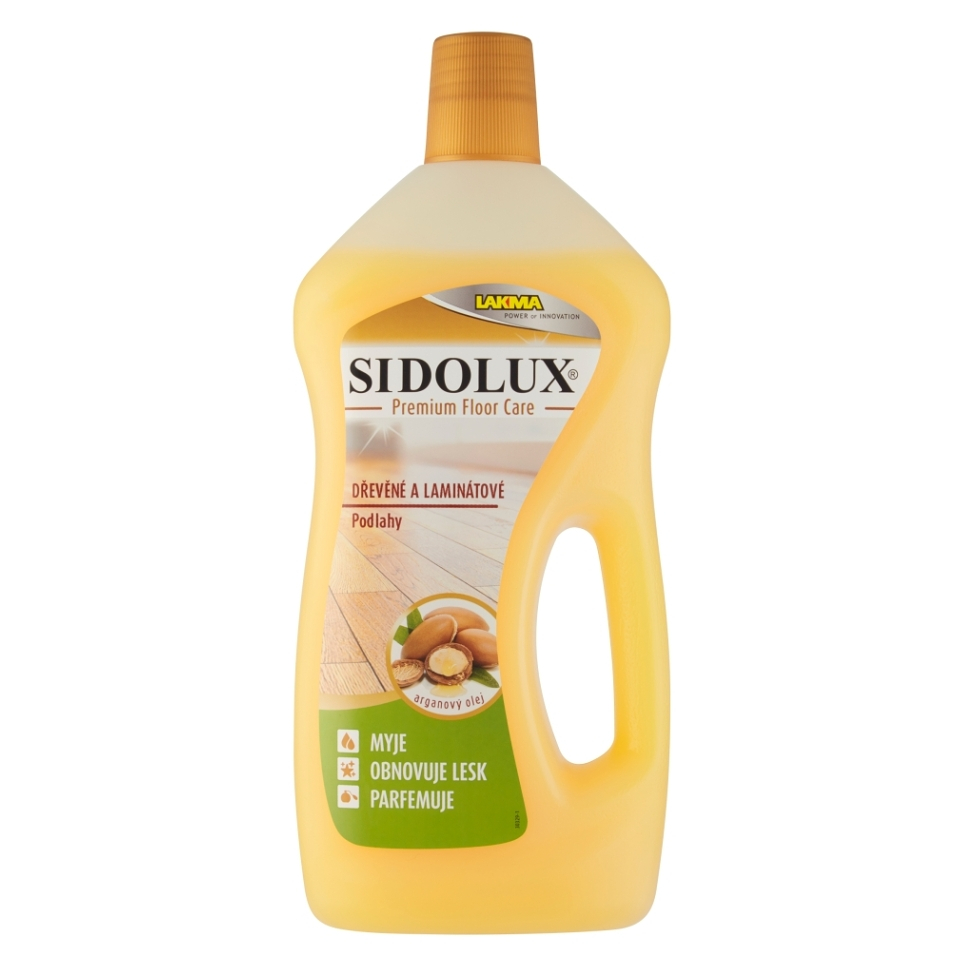 SIDOLUX Premium Floor Care drevené a laminátové podlahy arganový olej 750 ml