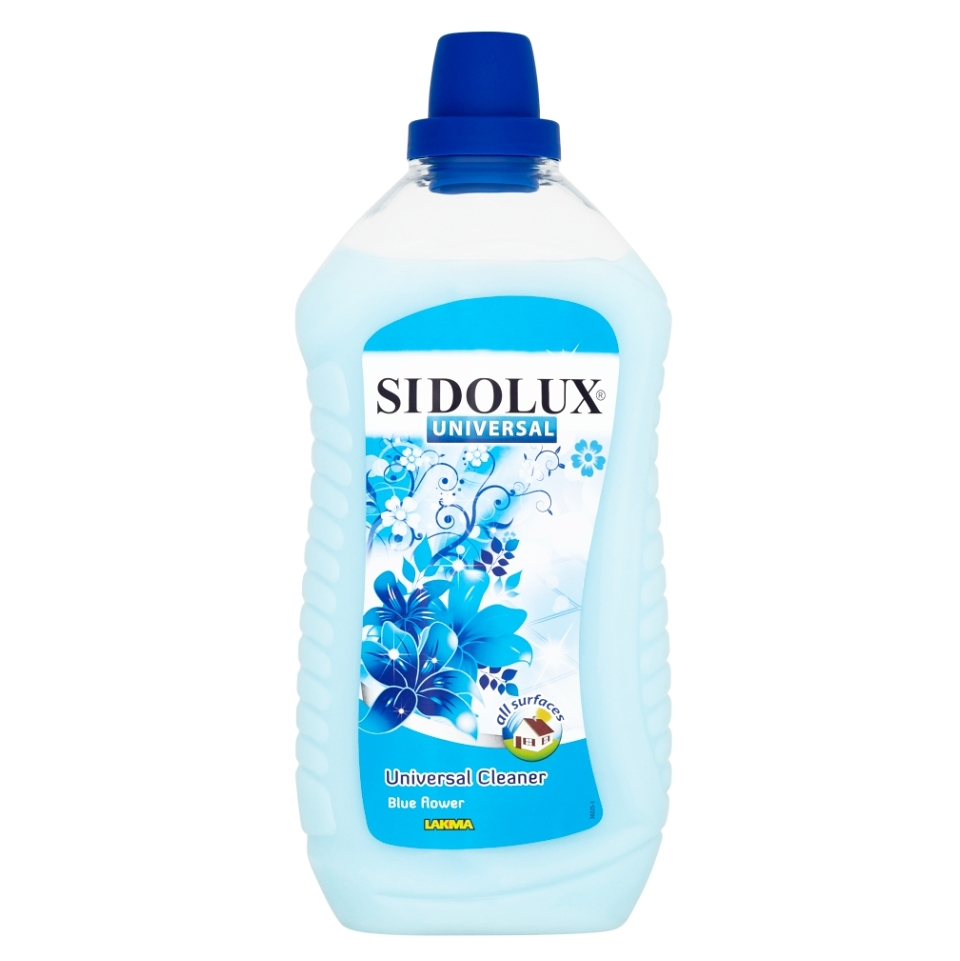E-shop SIDOLUX Universal Blue Flower prostriedok na umývanie všetkých umývateľných povrchov 1 l