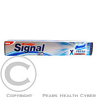 SIGNAL zubná pasta X - Fresh Aqua Mint 75 ml