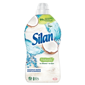 SILAN Aromatherapy Aviváž Coconut Water&Minerals 58 praní 1450 ml