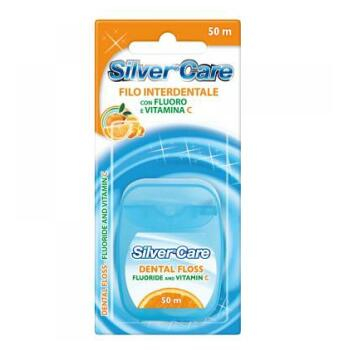 SilverCare Dentálna niť s vitamínom C a fluoridom 50 m