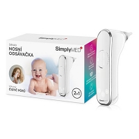 SIMPLYMED Detská nosová odsávačka a čistič pórov 2v1 JY-922