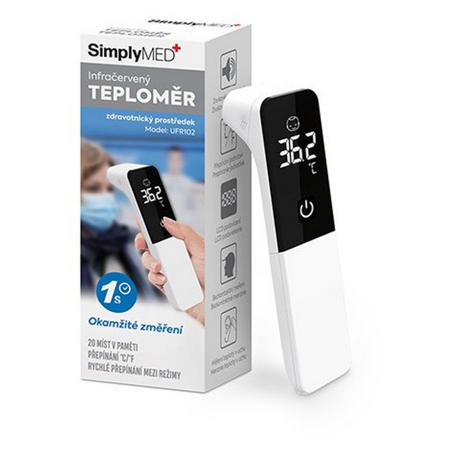 Infračervený teplomer SIMPLYMED model UFR102, 1 ks kúpite na Mojalekaren.sk